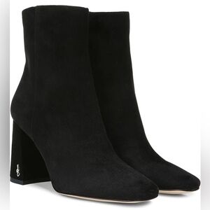 Sam Edelman Black Suede Women's Codie Booties Size 11 BNWOB